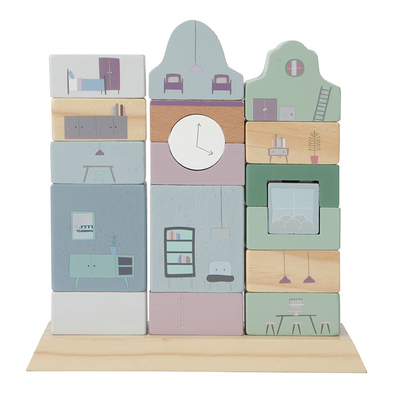 Little Dutch,  Klocki–Kamieniczka Mięta Little Dutch,  Klocki–Kamieniczka Mięta