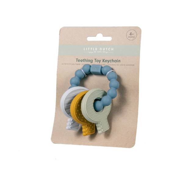 Little Dutch, Silikonowe kluczyki Błękit