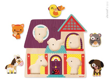 Janod, puzzle muzyczne Moi mali przyjaciele,