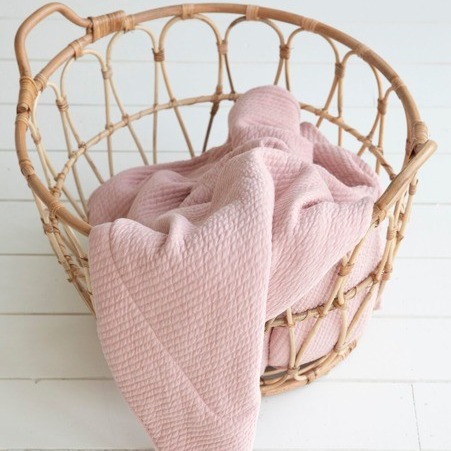 Little Dutch, Bawełniany ręcznik Pure pink Little Dutch, Bawełniany ręcznik Pure pink