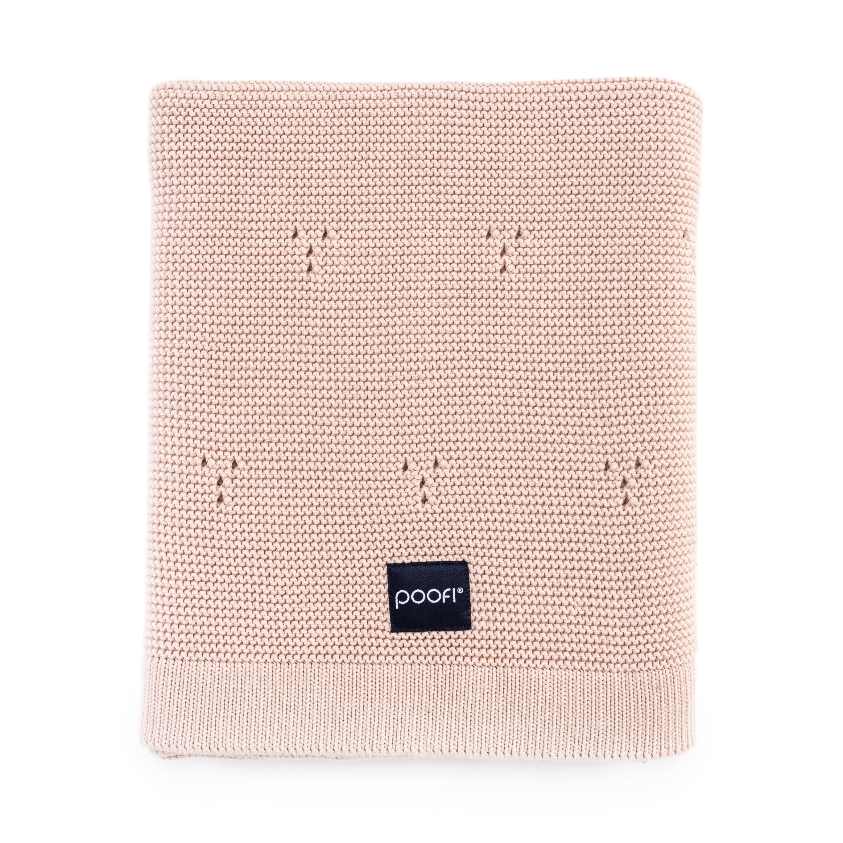 Poofi, Kocyk bawełniany Paris - brzoskwiniowy