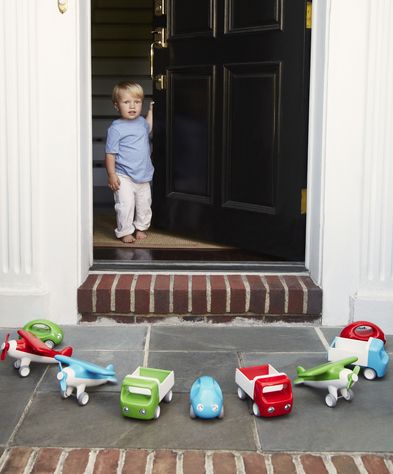 Tip truck niebieska ciężarówka Kid O