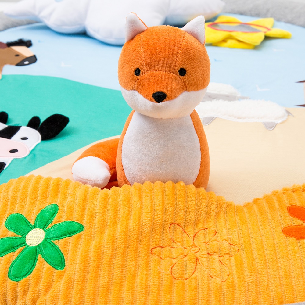 Little Big Friends, Mata edukacyjna dla niemowląt – wersja FARMA Little Big Friends, Mata edukacyjna dla niemowląt – wersja FARMA
