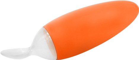 Łyżeczka do podawania pokarmu Boon pomarańczowa