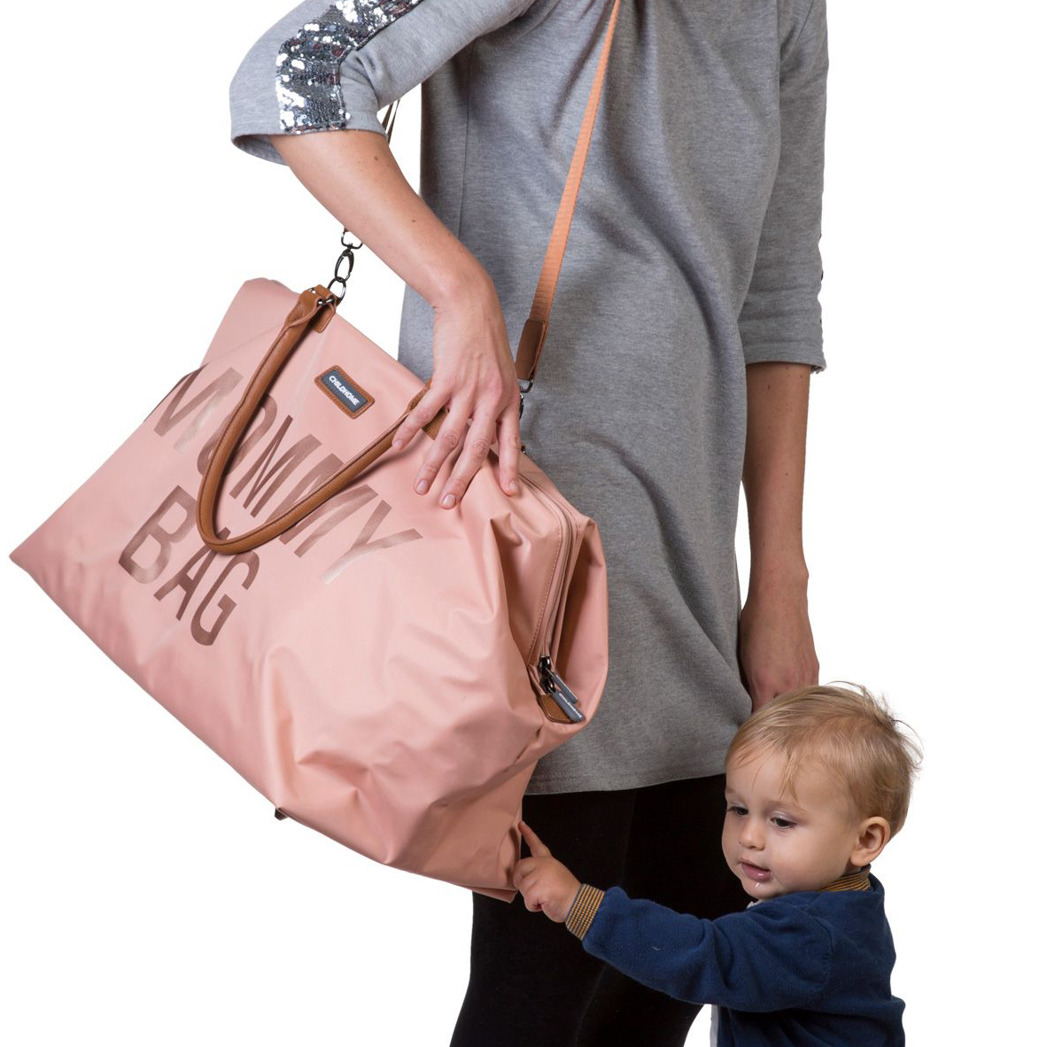 CHILDHOME, Torba podróżna Mommy Bag różowa CHILDHOME, Torba podróżna Mommy Bag różowa