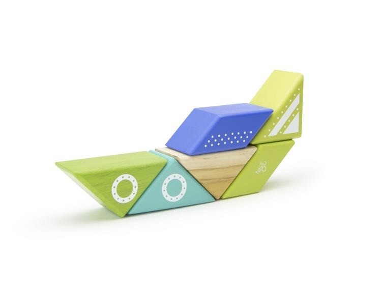 Tegu, Drewniane klocki magnetyczne TRAVEL PALS 6szt Statek Kosmiczny Tegu, Drewniane klocki magnetyczne TRAVEL PALS 6szt Statek Kosmiczny