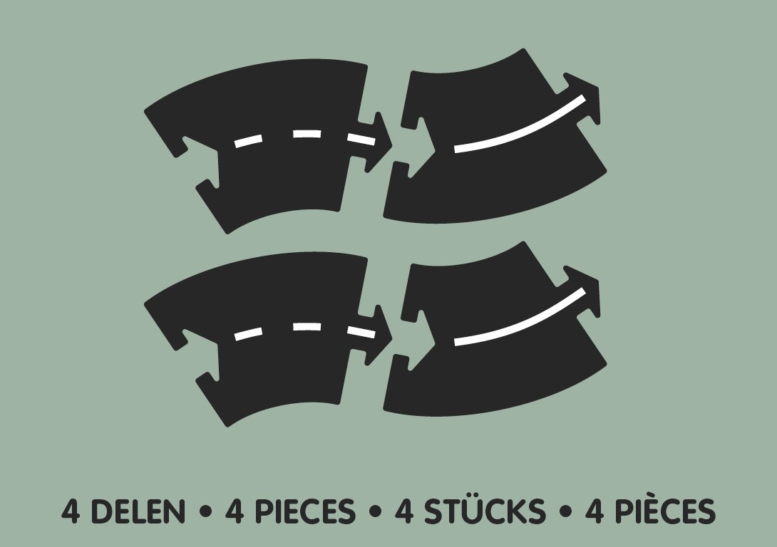 Waytoplay, droga do ukłądania dodatki zakrety curves extension