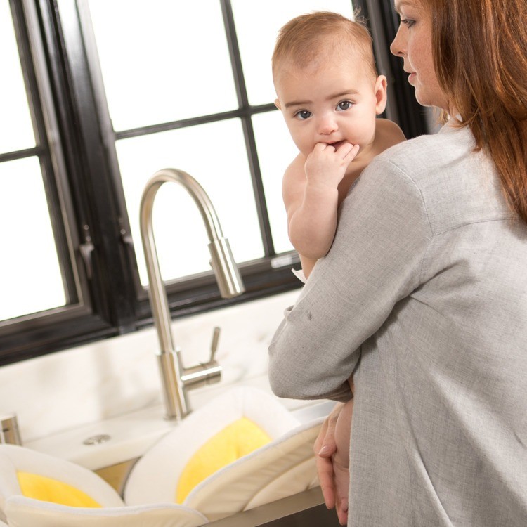 Blooming Bath, wkładka do kąpieli Turkusowy kwiat lotosu Blooming Bath, wkładka do kąpieli Turkusowy kwiat lotosu