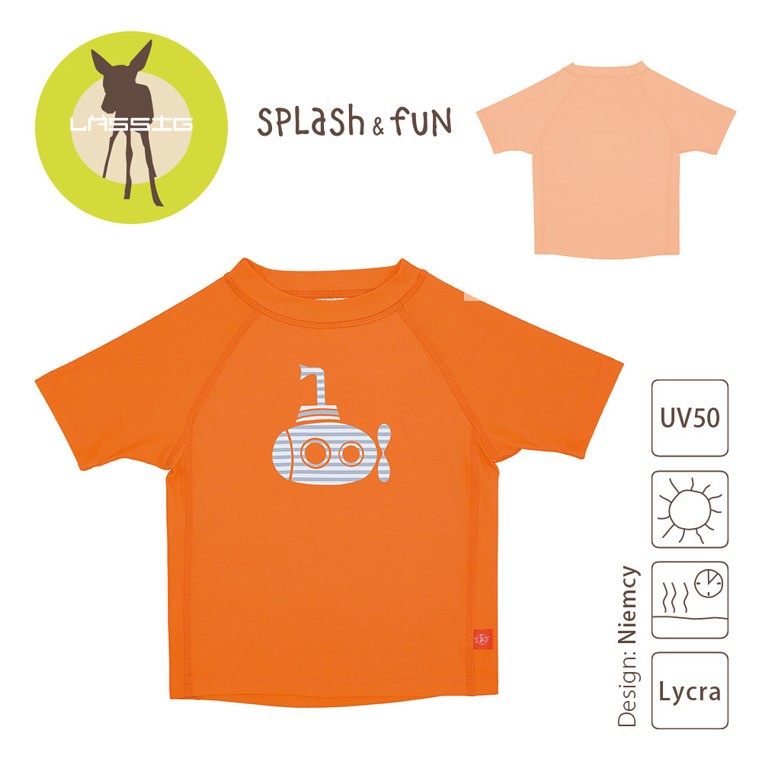 Lassig, Koszulka T-shirt do pływania Submarine UV 50+ 6mc Lassig, Koszulka T-shirt do pływania Submarine UV 50+ 6mc