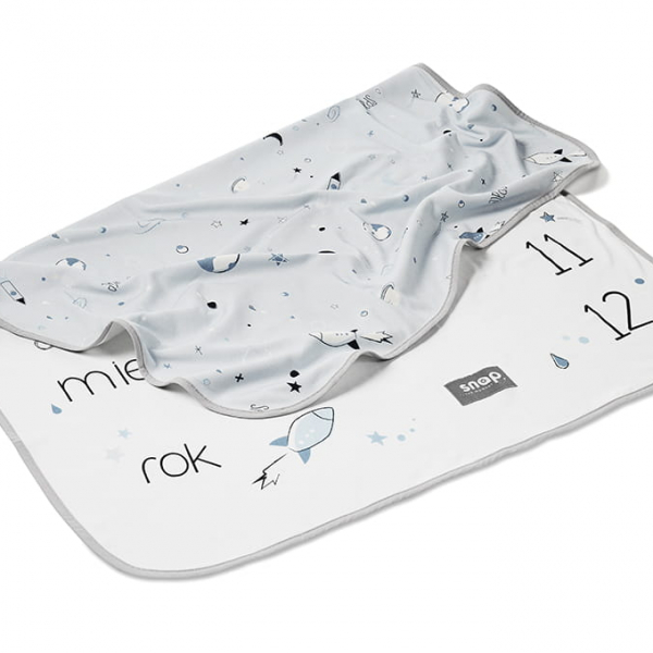 Snap the moment, foto-kocyk powder blue Snap the moment, foto-kocyk powder blue