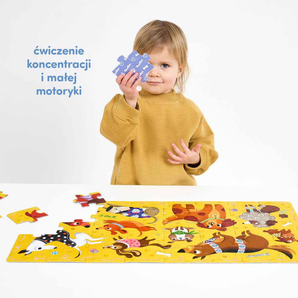 Duże Puzzle Dla 3 Latka Puzzle duże dla 3 latka CzuCz pieski | Piesek | PS72354.1
