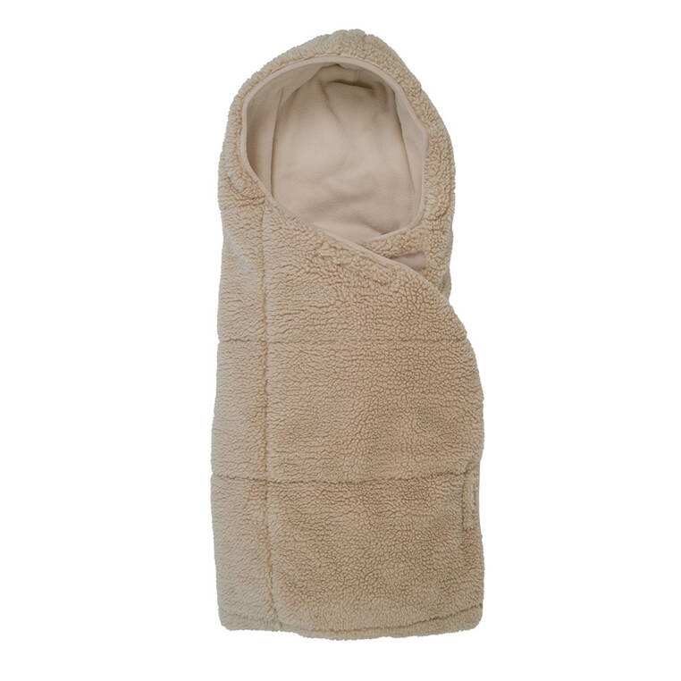 Lodger Wielofunkcyjny Otulacz Śpiworek Z Polaru Beżowy Teddy Beige Lodger Wielofunkcyjny Otulacz Śpiworek Z Polaru Beżowy Teddy Beige