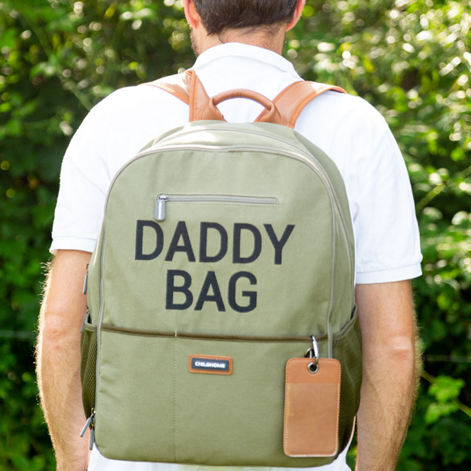 Childhome, Plecak Daddy bag Kanwas Khaki Childhome, Plecak Daddy bag Kanwas Khaki