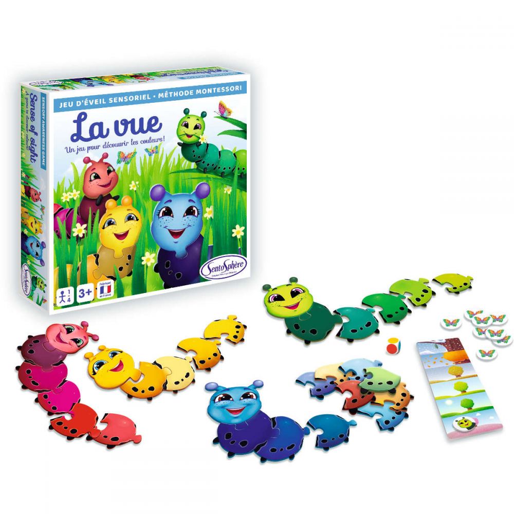 SentoSphere, Gra sensoryczna Wzrok wg metody Montessori