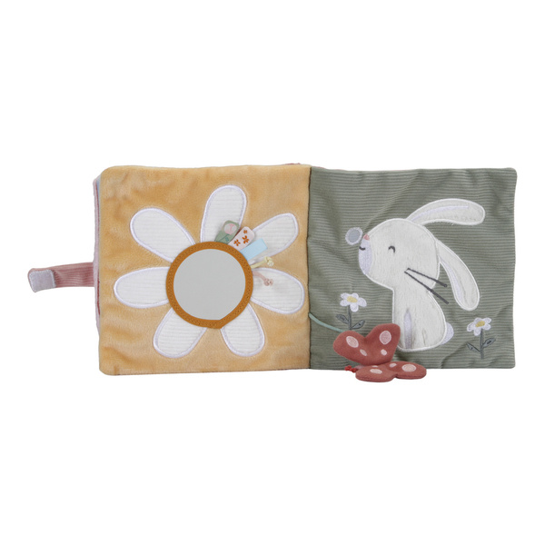 Little Dutch, Duża książeczka sensoryczna Flowers & Butterflies