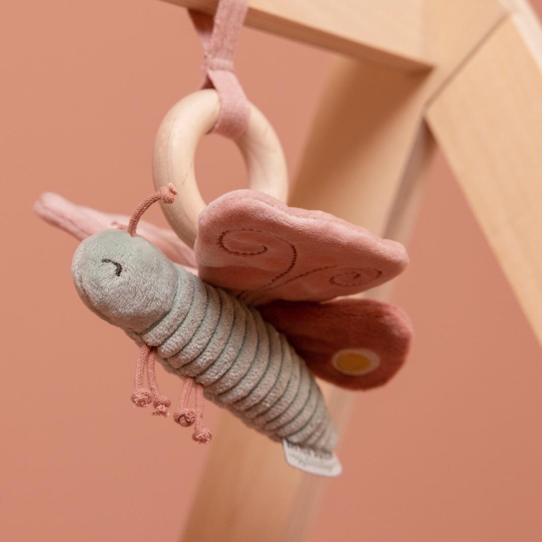 Little Dutch, Pałąk interaktywny BabyGym Flowers & Butterflies Little Dutch, Pałąk interaktywny BabyGym Flowers & Butterflies