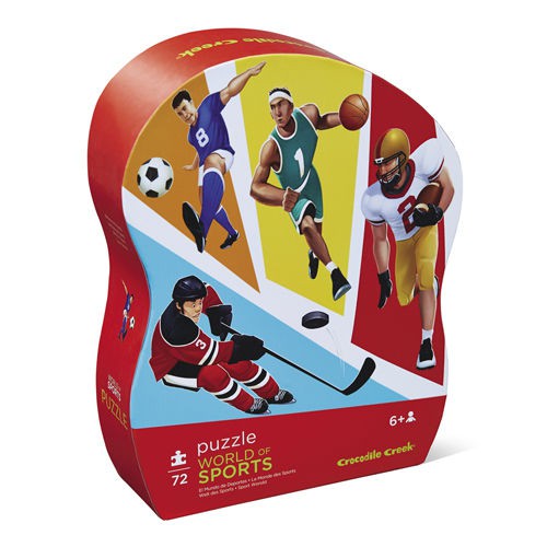 Crocodile Creek, Puzzle 72 elementy, Świat sportów Crocodile Creek, Puzzle 72 elementy, Świat sportów