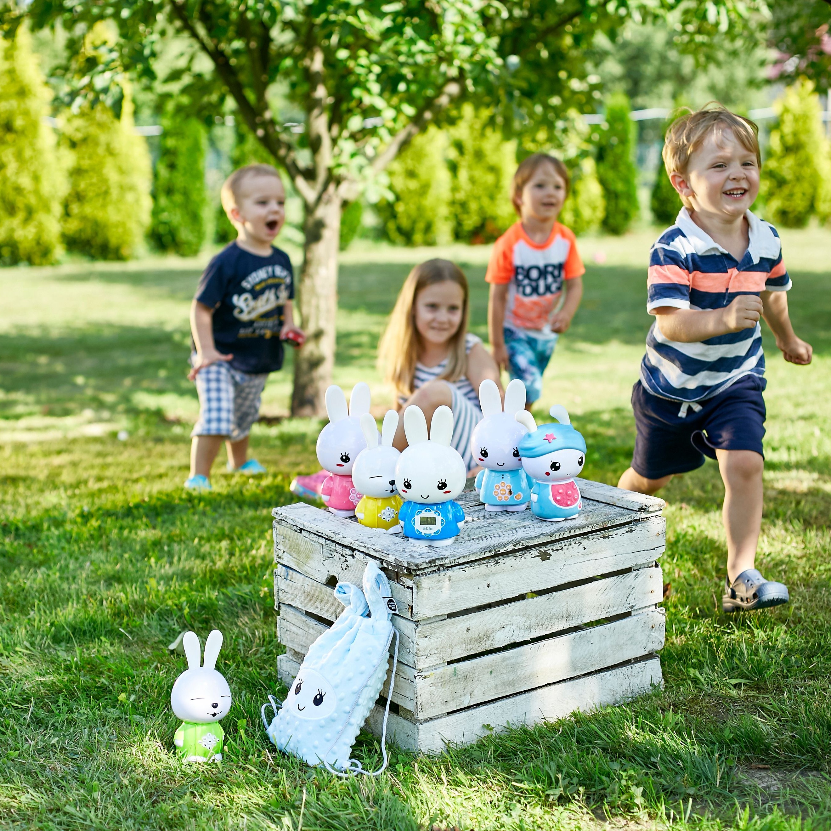 Alilo, Króliczek Honey Bunny - czerwony