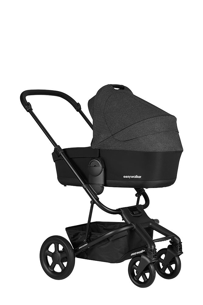 Easywalker, Harvey² Wózek głęboko-spacerowy Night Black (zawiera stelaż, siedzisko z budką i pałąkiem) Easywalker, Harvey² Wózek głęboko-spacerowy Night Black (zawiera stelaż, siedzisko z budką i pałąkiem)