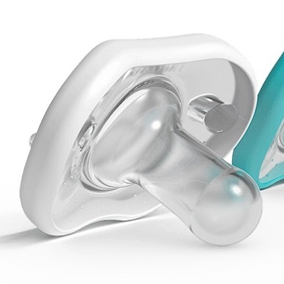 Nanobebe, Smoczek uspokajający Nanobebe Flexy 0-3 m - 2 szt. - biały Nanobebe, Smoczek uspokajający Nanobebe Flexy 0-3 m - 2 szt. - biały