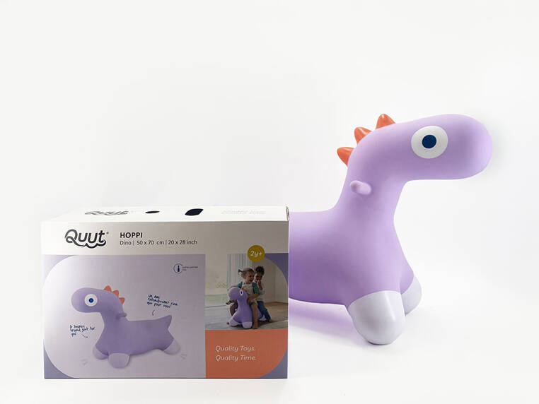Quut ,Skoczek Hoppi Dino Lavender Quut ,Skoczek Hoppi Dino Lavender