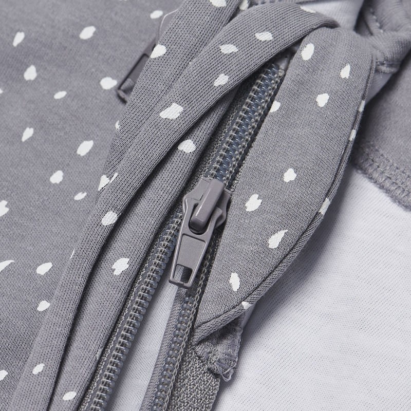 Jollein, Śpiworek niemowlęcy całoroczny 2 śpiworkowy 4 Pory Roku Spickle Grey 90cm Jollein, Śpiworek niemowlęcy całoroczny 2 śpiworkowy 4 Pory Roku Spickle Grey 90cm