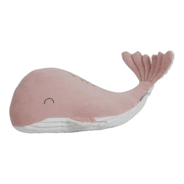 Little Dutch, Przytulanka Wieloryb 40cm Ocean Róż Little Dutch, Przytulanka Wieloryb 40cm Ocean Róż
