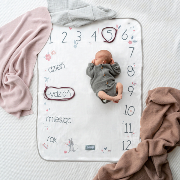 Snap the moment, Foto-kocyk rosy white Snap the moment, Foto-kocyk rosy white