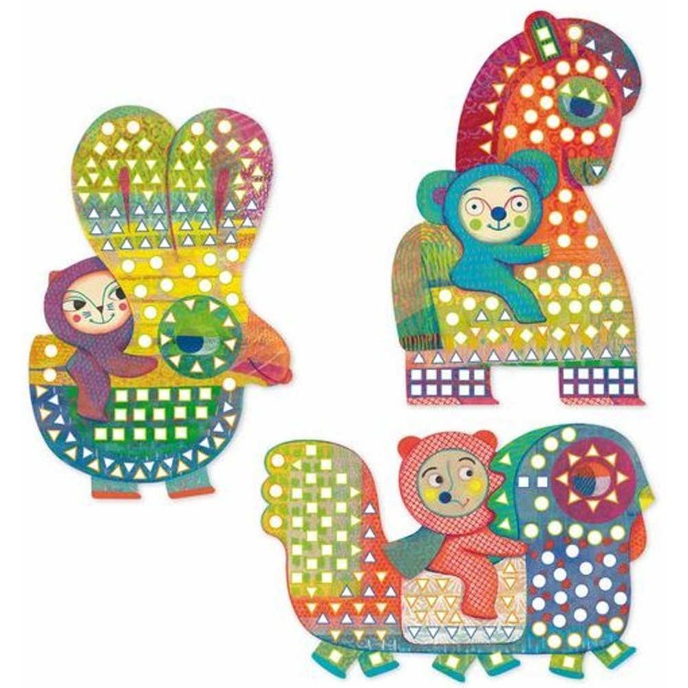 Djeco, mozaiki NA GRZBIECIE Djeco, mozaiki NA GRZBIECIE