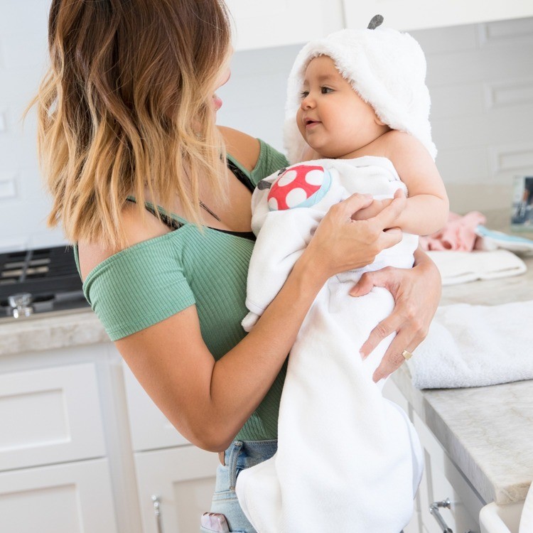 Blooming Bath, Ręcznik z kapturkiem, biedronka Blooming Bath, Ręcznik z kapturkiem, biedronka