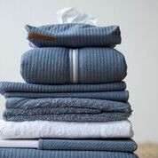 Little Dutch, Bawełniany ręcznik Pure blue Little Dutch, Bawełniany ręcznik Pure blue