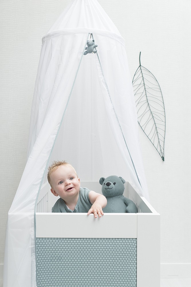 Baby's Only, Pluszowy breloczek Miś, 10 cm, różowy