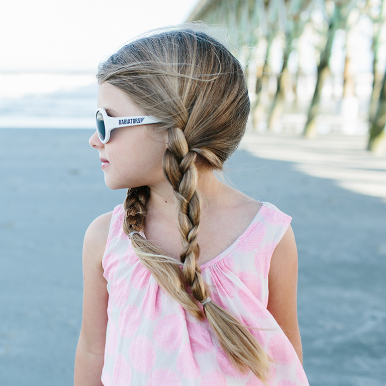 Babiators, okulary przeciwsłoneczne Classic 0-2 Zwariowany biały