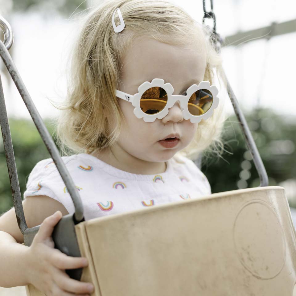 Babiators, Okulary przeciwsłoneczne dla dzieci kwiaty z polaryzacją 3-5lat