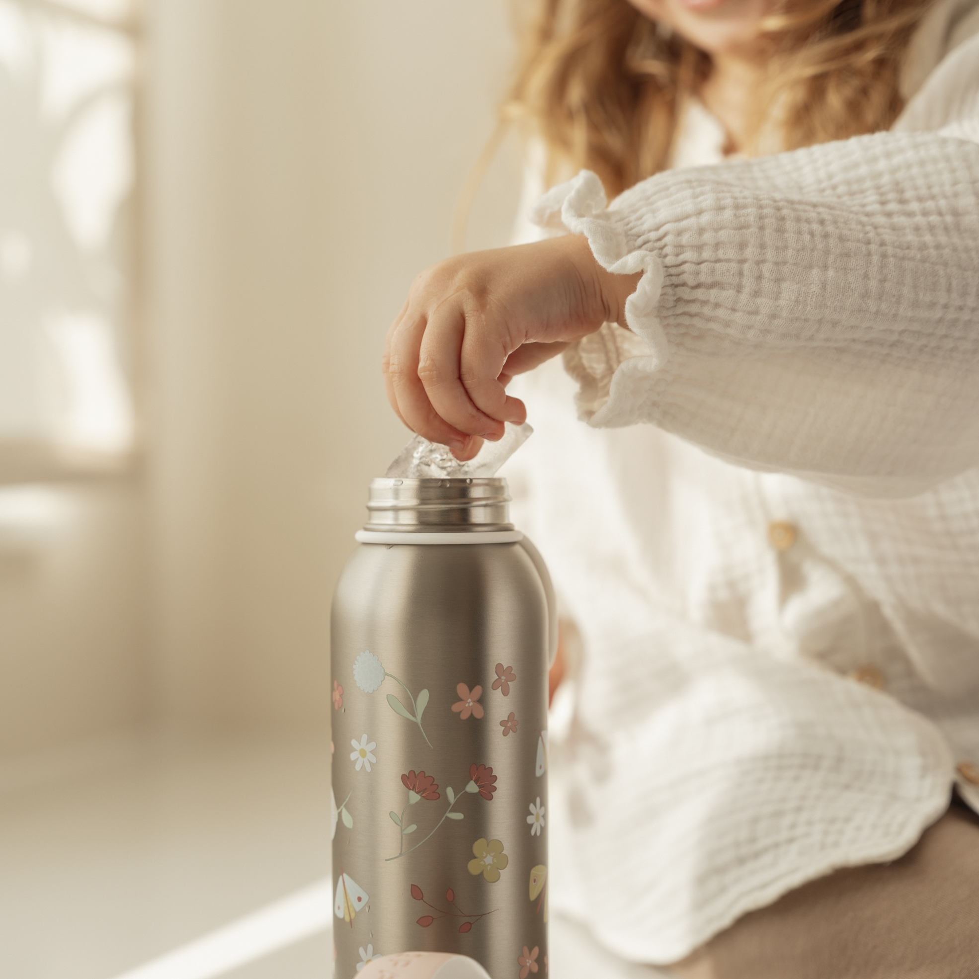 Little Dutch,  Bidon termiczny 350 ml Flowers & Butterflies