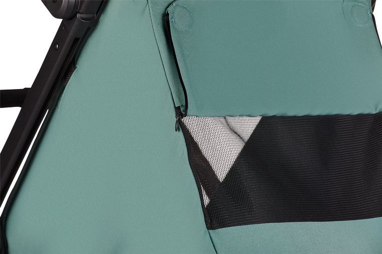 Easywalker, Miley Kompaktowy wózek spacerowy ze zintegrowaną torbą transportową Coral Green Easywalker, Miley Kompaktowy wózek spacerowy ze zintegrowaną torbą transportową Coral Green