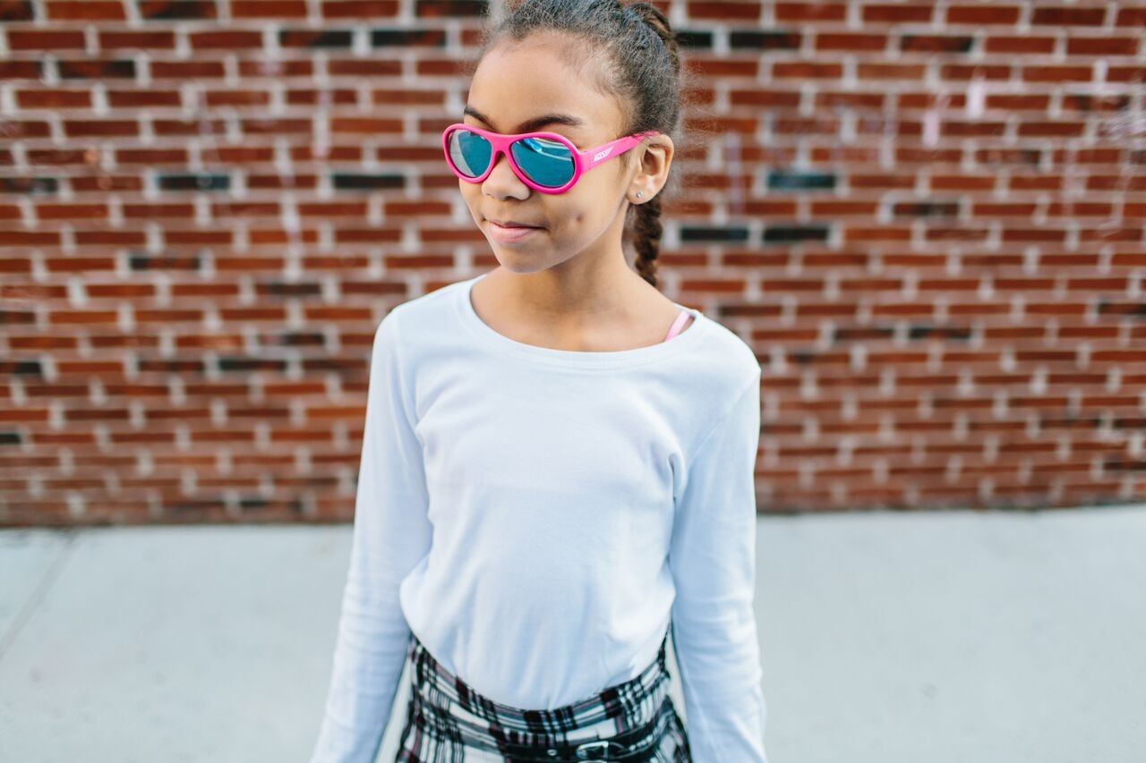 Babiators, Okulary przeciwsłoneczne Aces 7-14 Popstar Pink / Mirror Lens Babiators, Okulary przeciwsłoneczne Aces 7-14 Popstar Pink / Mirror Lens