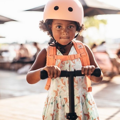SCOOTANDRIDE, Plecak na hulajnogę dla dzieci 1-5 lat Peach SCOOTANDRIDE, Plecak na hulajnogę dla dzieci 1-5 lat Peach