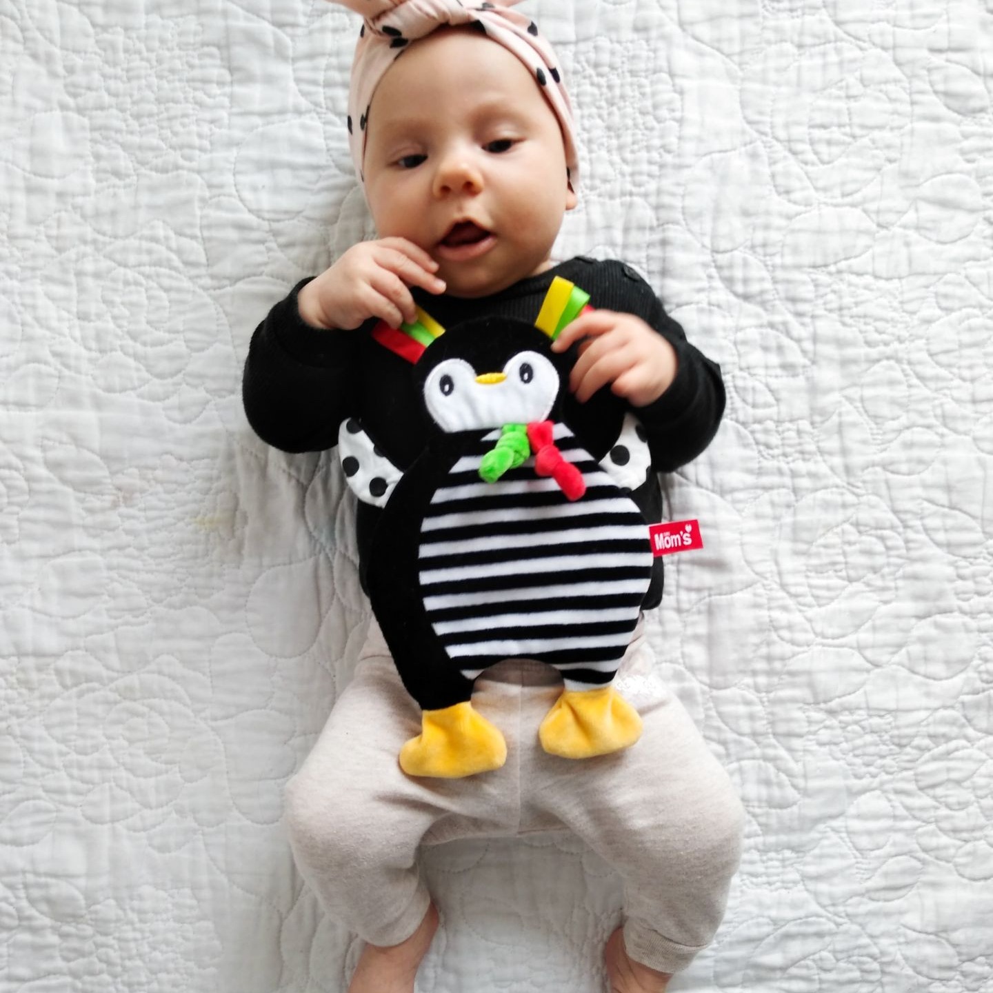 Mom's Care, Pinkado - sensoryczny szeleścik