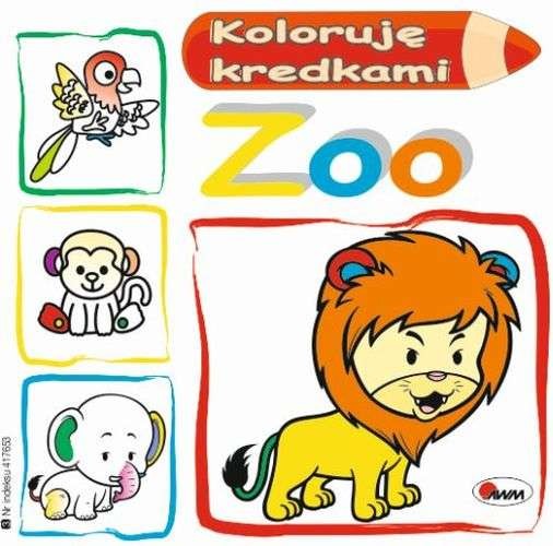 Zoo koloruję kredkami