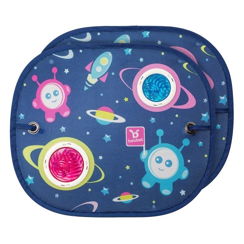 BenBat, Osłona przeciwsłoneczna na szybę okrągła - Space Collection 2-pak