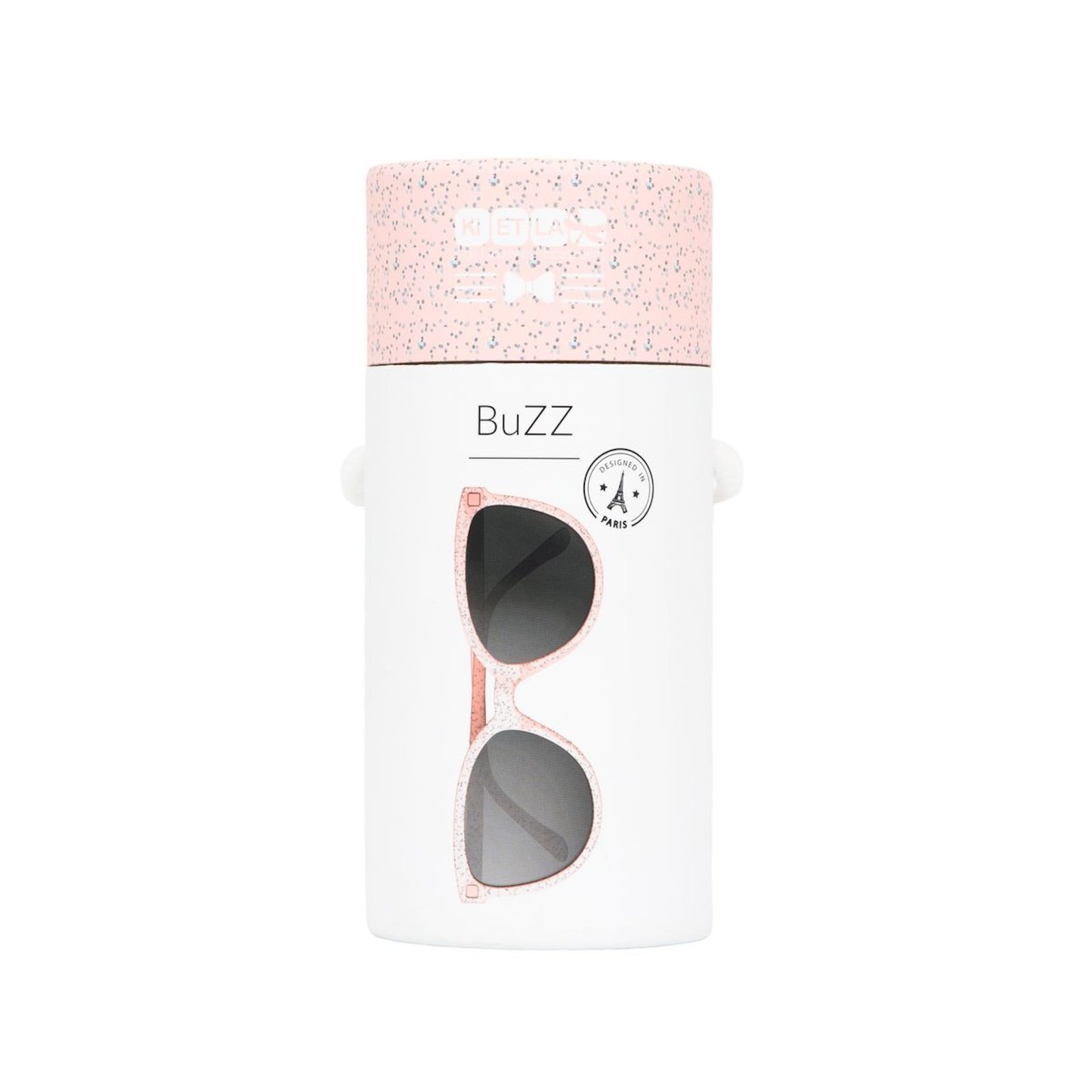 Ki ET LA, Okulary przeciwsłoneczne Buzz 6-9 Pink glitter Ki ET LA, Okulary przeciwsłoneczne Buzz 6-9 Pink glitter