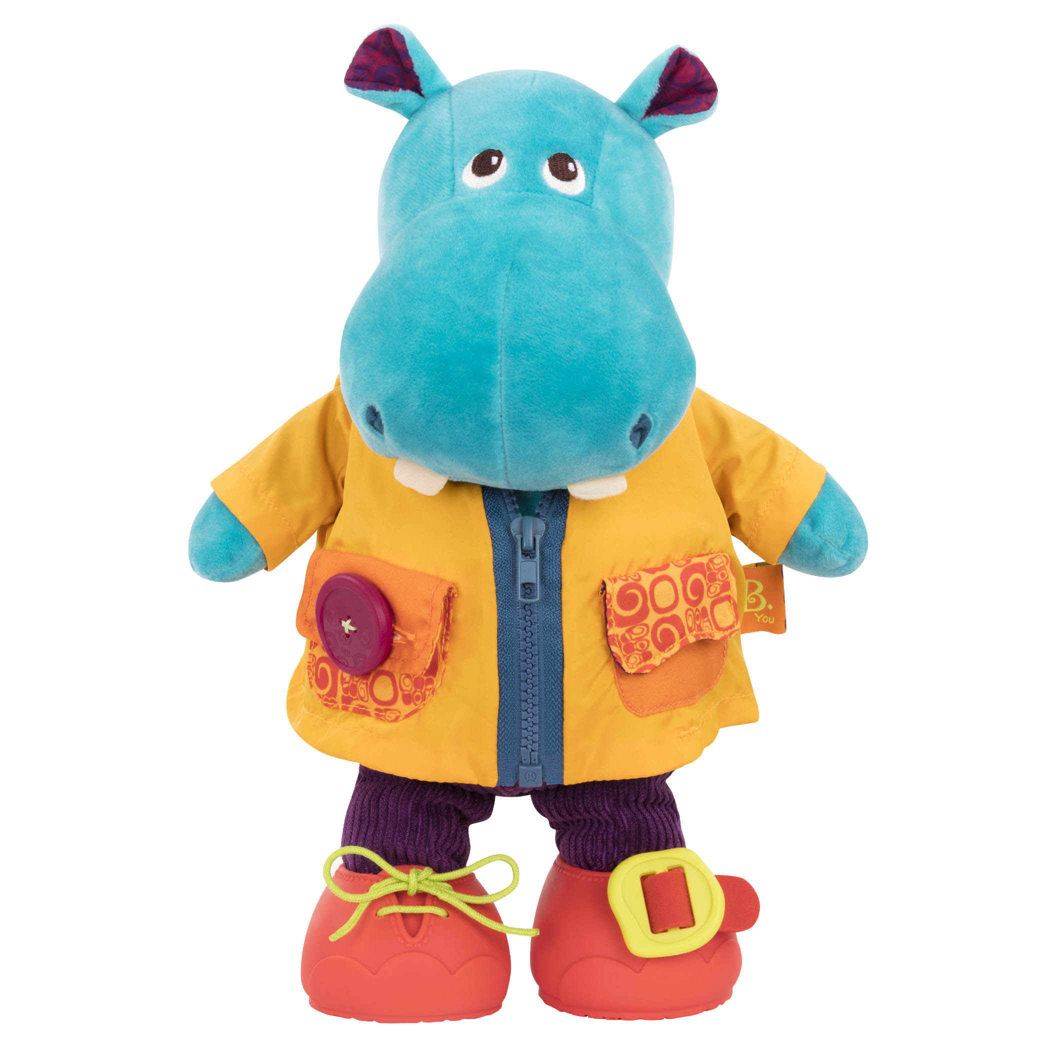B.toys, Giggly Zippies Hank – chichotek do nauki ubierania – HIPCIO