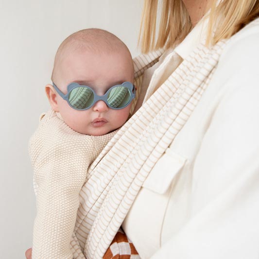 Ki ET LA, Okulary przeciwsłoneczne Ours'on 0-1 Silver blue Ki ET LA, Okulary przeciwsłoneczne Ours'on 0-1 Silver blue