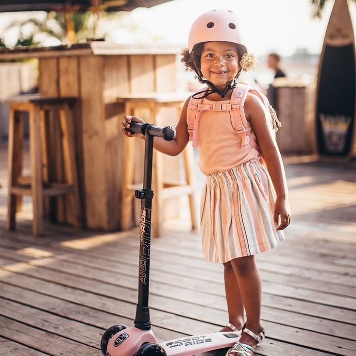 SCOOTANDRIDE, Plecak na hulajnogę dla dzieci 1-5 lat Rose SCOOTANDRIDE, Plecak na hulajnogę dla dzieci 1-5 lat Rose