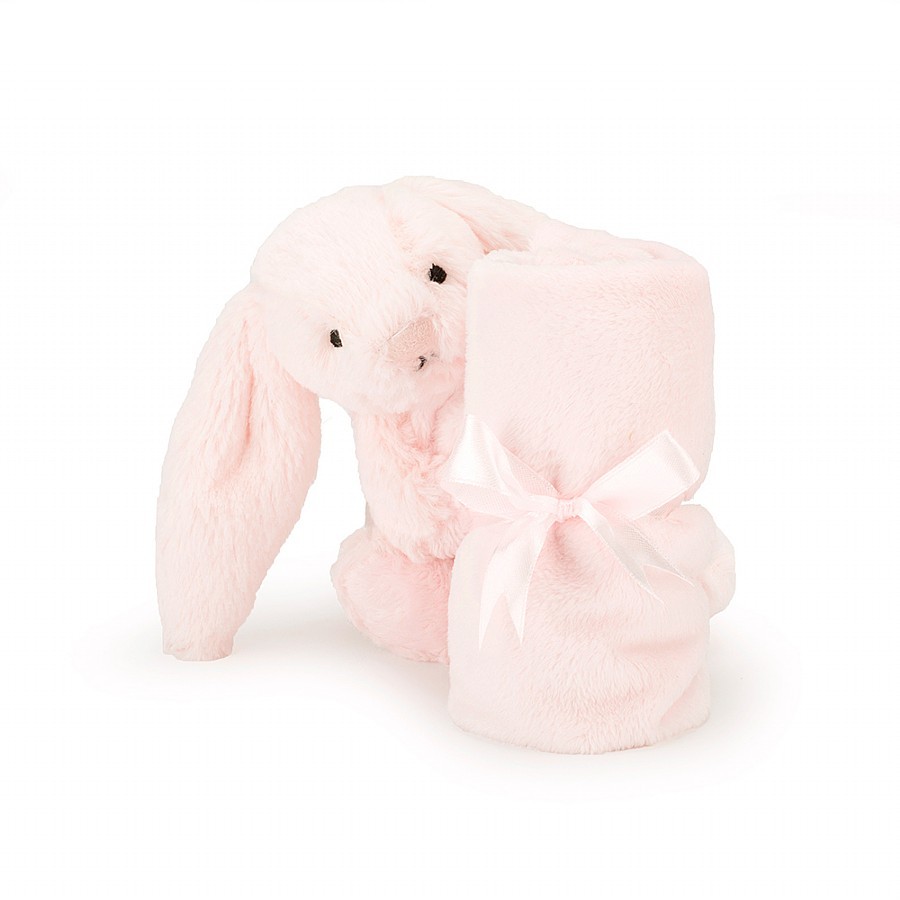 Jellycat, Króliczek przytulanka kocyk 33cm różowa