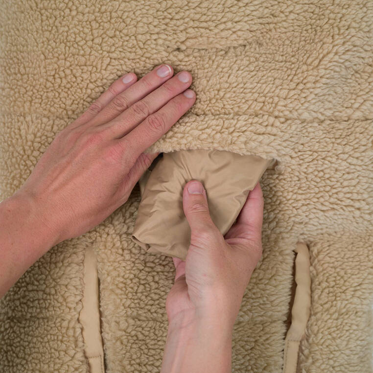 Lodger Wielofunkcyjny Otulacz Śpiworek Z Polaru Beżowy Teddy Beige Lodger Wielofunkcyjny Otulacz Śpiworek Z Polaru Beżowy Teddy Beige