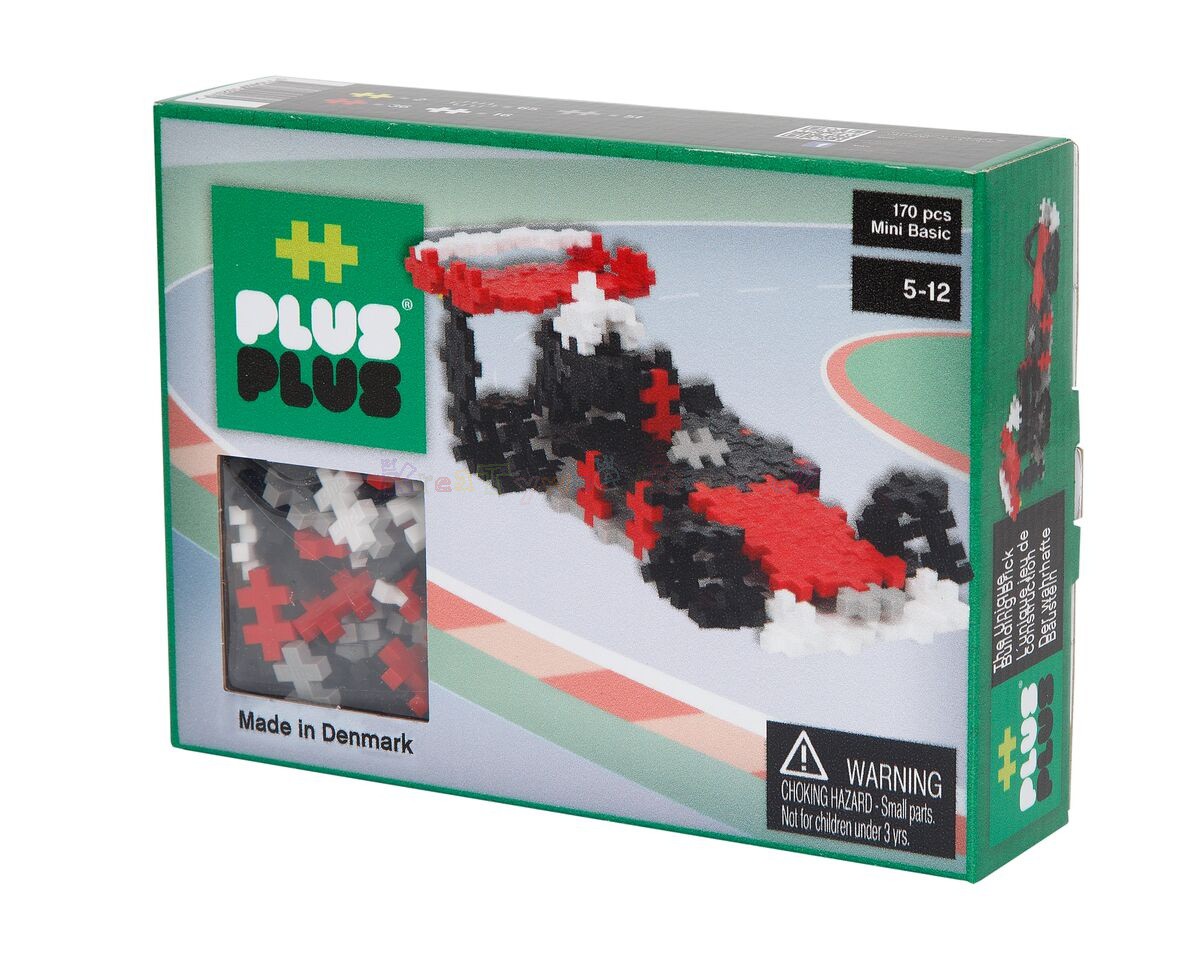 Plus-Plus, Mini 170 BASIC  WYŚCIGÓWKA