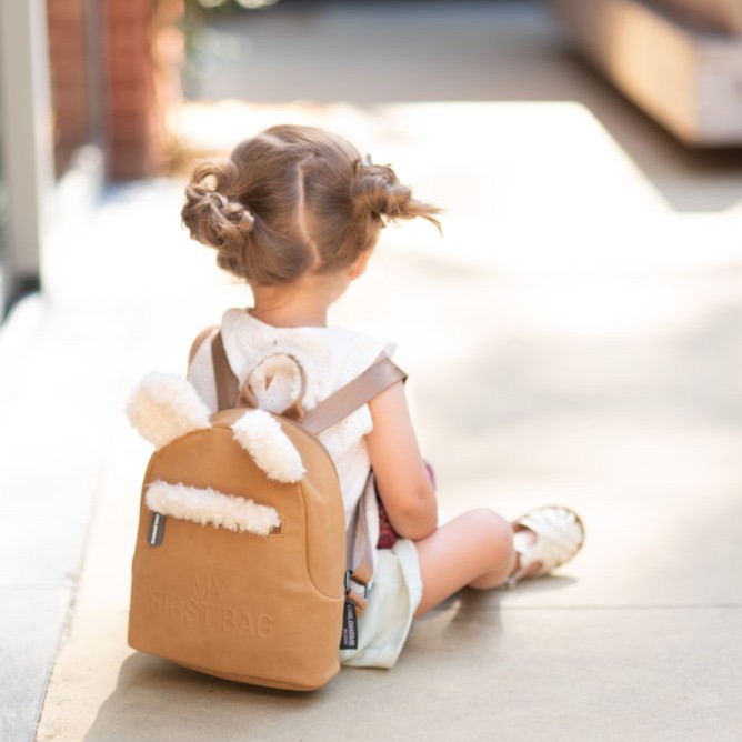 Childhome, Plecak dziecięcy My First Bag Suede-Look Childhome, Plecak dziecięcy My First Bag Suede-Look