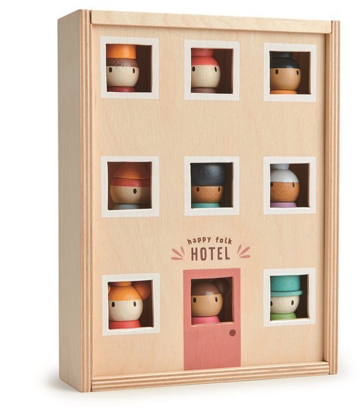 Tender Leaf Toys, Drewniane figurki do zabawy - Folk Hotel Tender Leaf Toys, Drewniane figurki do zabawy - Folk Hotel